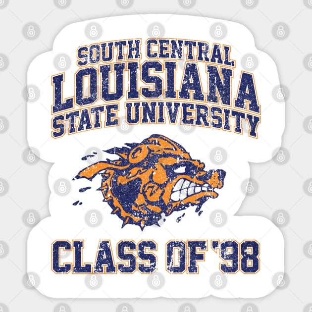 South Central Louisiana State University Class of 98 Sticker by seren.sancler